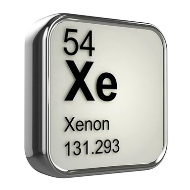 Xenongas med hög renhet